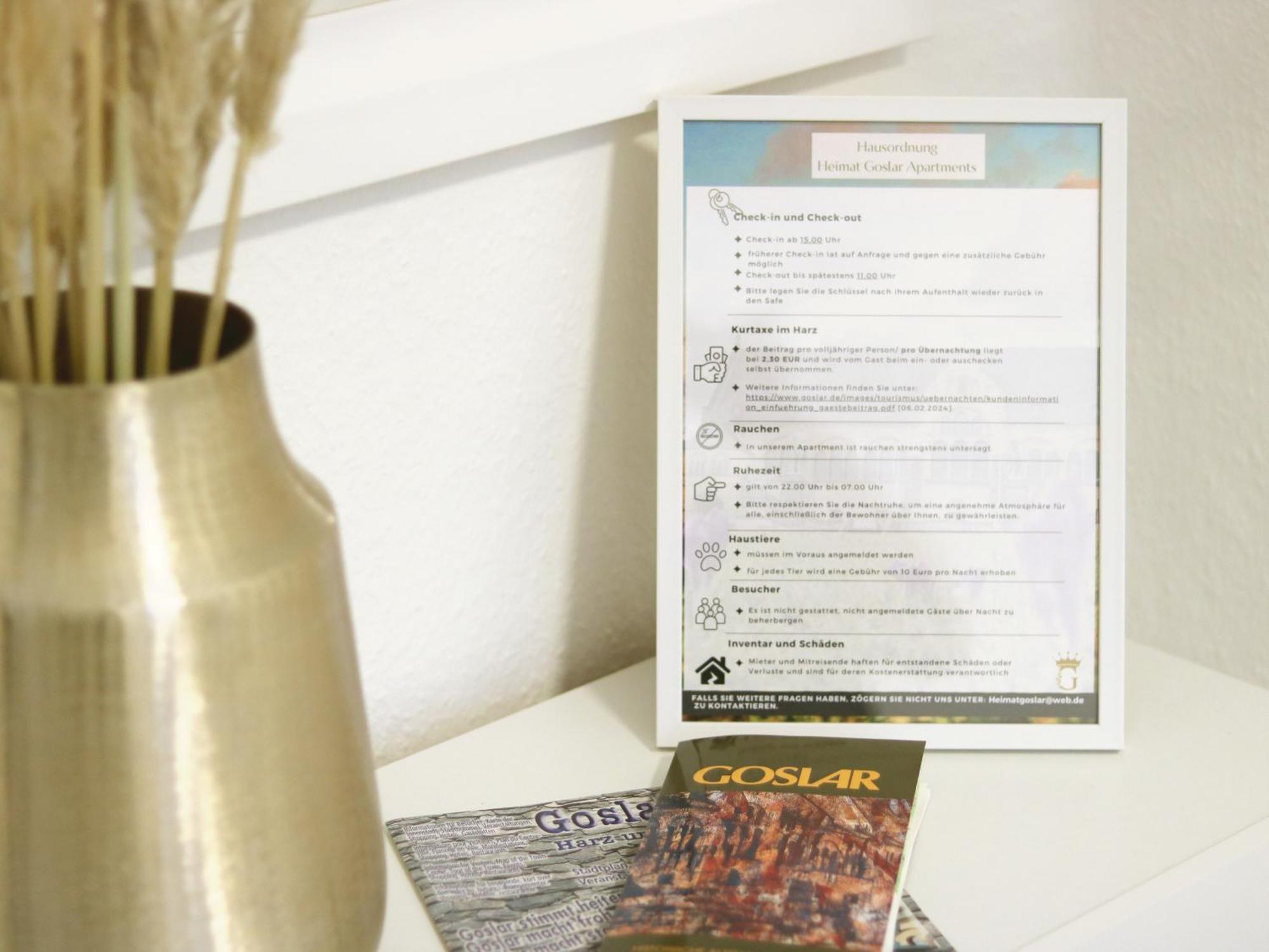 Heimat Goslar Apartments "Zur Altstadt" Екстер'єр фото